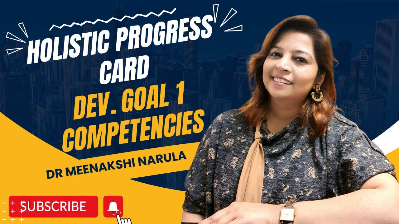 HPC Competencies Developmental Goal 1 || Dr Meenakshi Narula