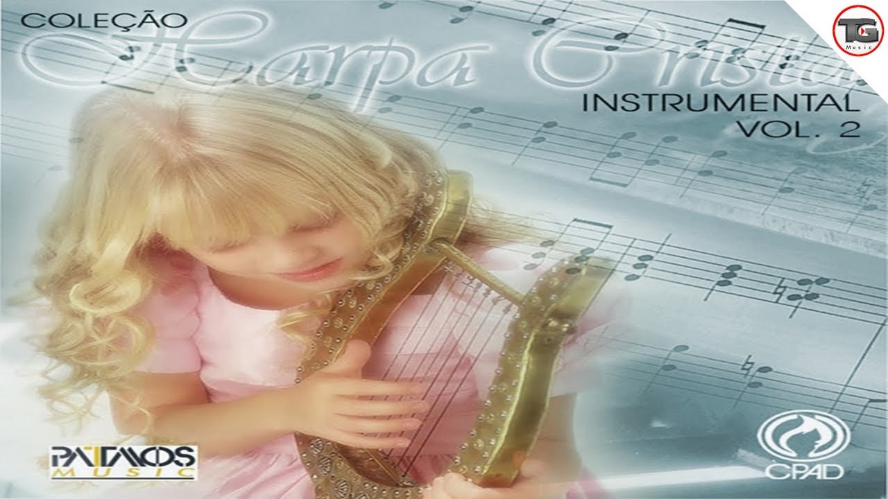 💿Cole&ccedil;&atilde;o Harpa Crist&atilde; - CPAD Patmos Music - CD Instrumental Vol.2