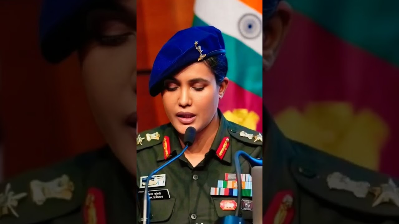 Col. Sofia Qureshi and Wing Commander Vyomika Singh led the press briefing after Operation Sindoor