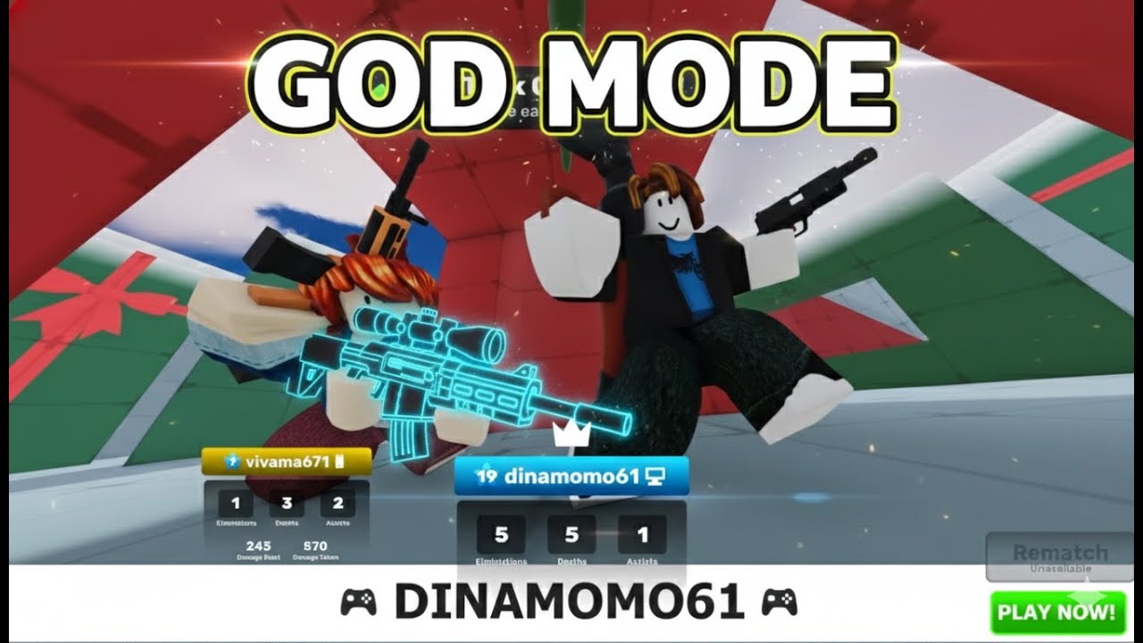 I Became a GOD in ROBLOX Rivals.. 🏆 (DINAMOMO)