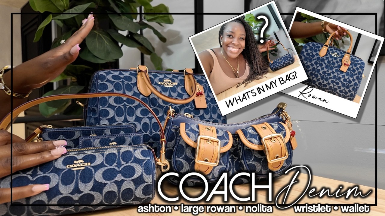 Coach Outlet Denim Collection 2025: Must-Have Bags Revealed! 👜
