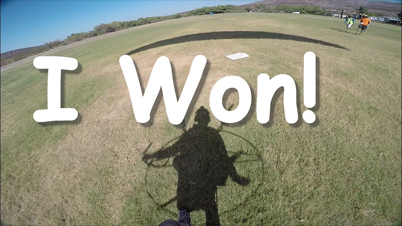 I Won the Paramotor Competition!