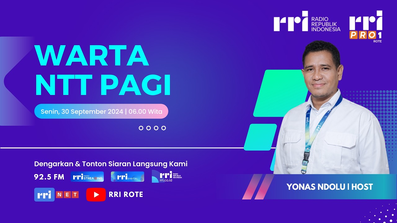 🔴 [LIVE] WARTA NTT PAGI | SENIN 23 FEBRUARI 2026