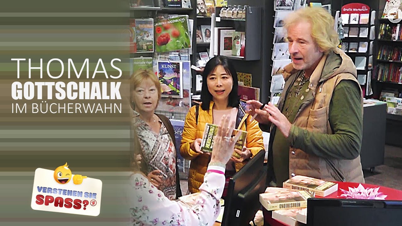 Bücherchaos mit Thomas Gottschalk | Verstehen Sie Spaß?