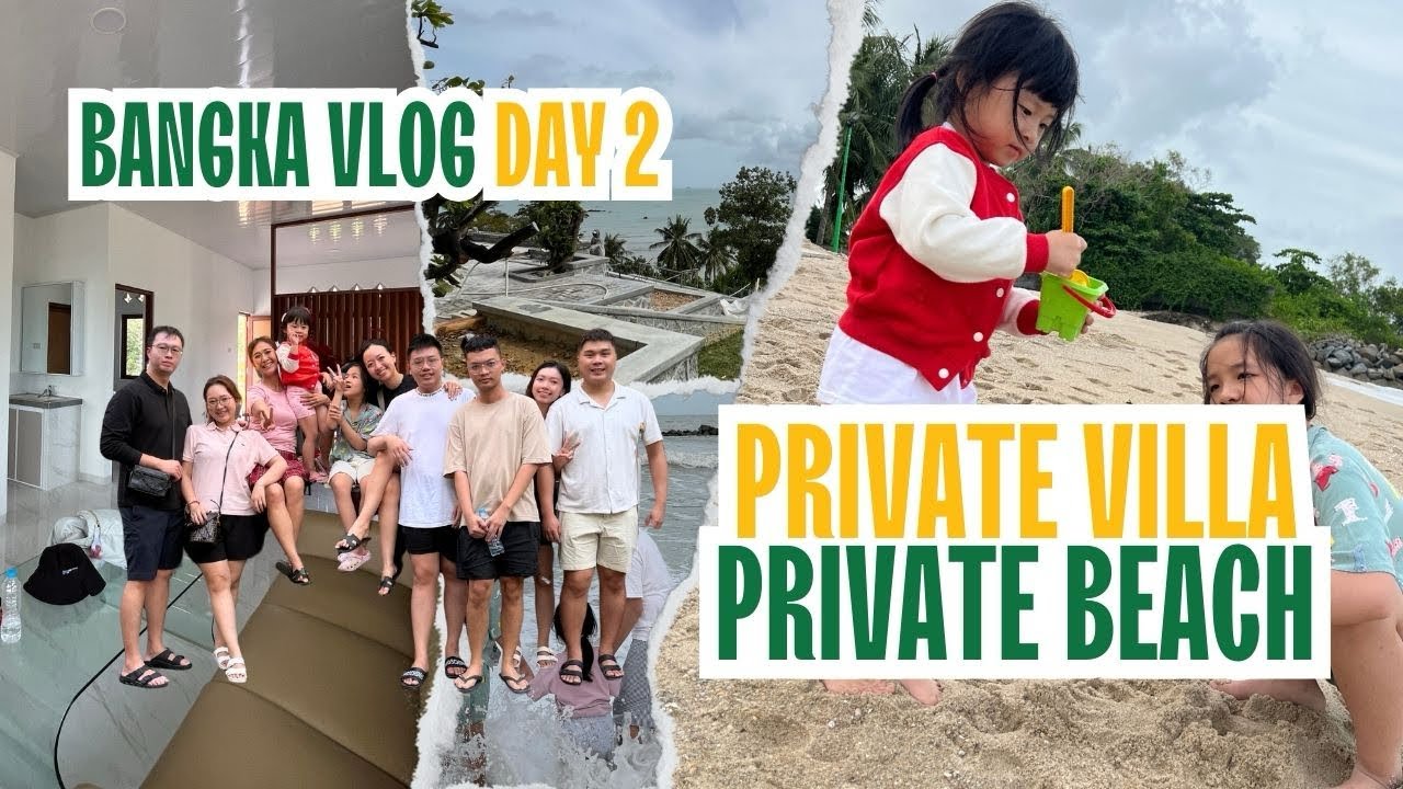 Take a look at our private villa and exclusive beach in Tuing, Bangka 🏝️ | Kevin and Calvina