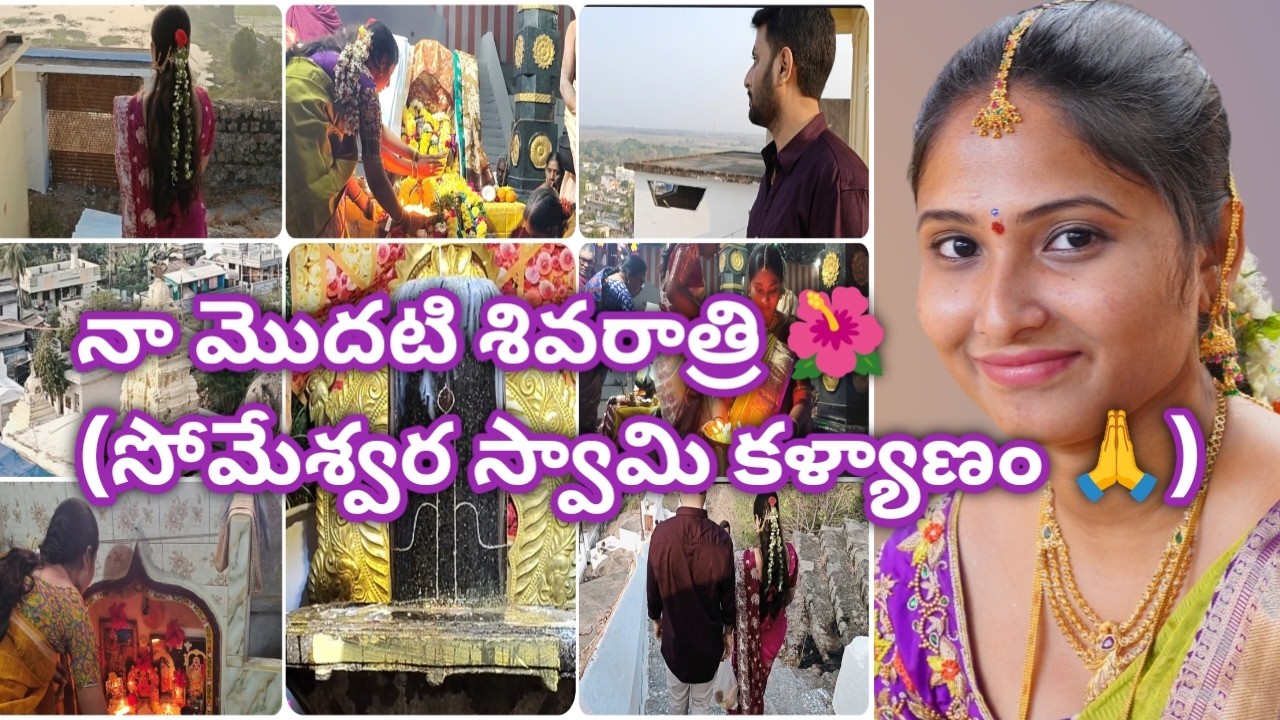 మా ఇంటి శివరాత్రి 🌺 అసలు మేము శివరాత్రి ఎలా చేసుకున్నాము 🤔?