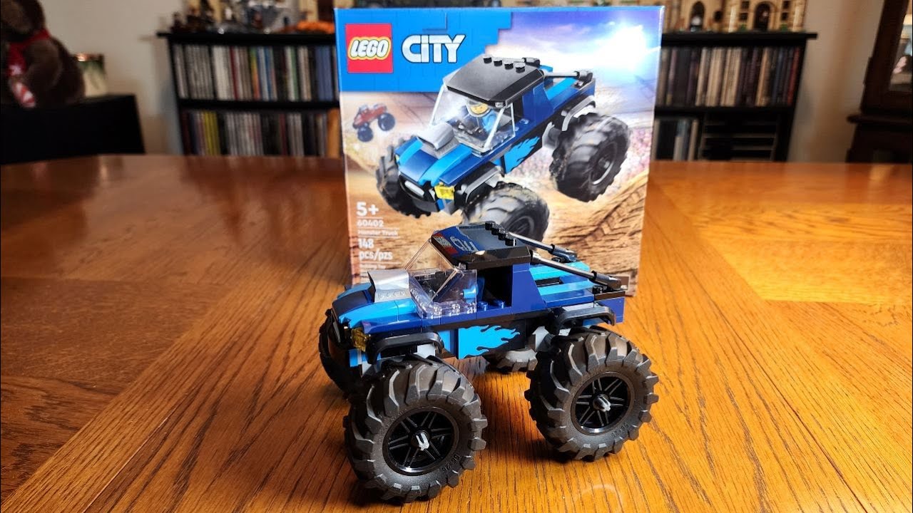 Lego City Monster Truck Set 60402 Build and Review