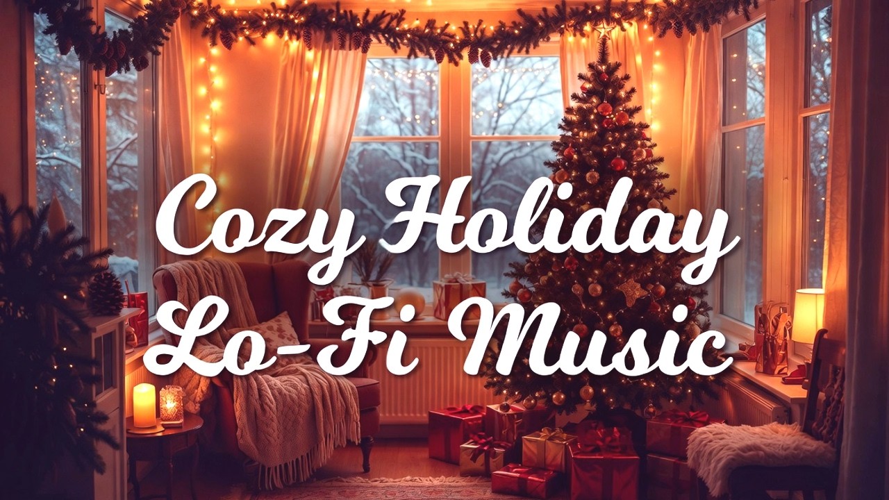 Cozy Christmas Lo-Fi Mix 🎄 Soft Holiday Instrumentals for Calm Nights