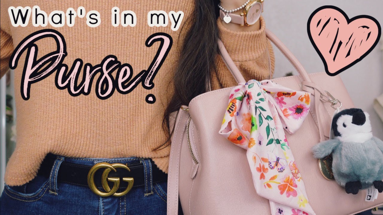 WHAT'S IN MY PURSE? | WHAT'S IN MY BAG? | MY PURSE ESSENTIALS: COVID EDITION |❤️