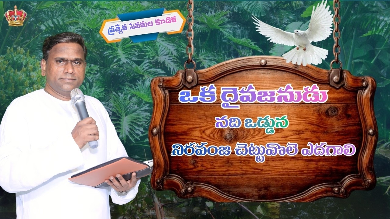 ఒక  ధైవజనుడు   నిరవంజి చెట్టువలె ఎదగాలి..special  servents meeting  message by pastor johnpeter garu