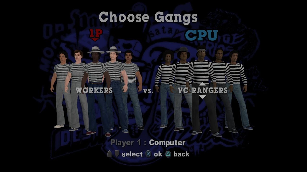 The Warriors Rumble Mode KING OF THE HILL (The Stevedores vs the Delaney Rovers)