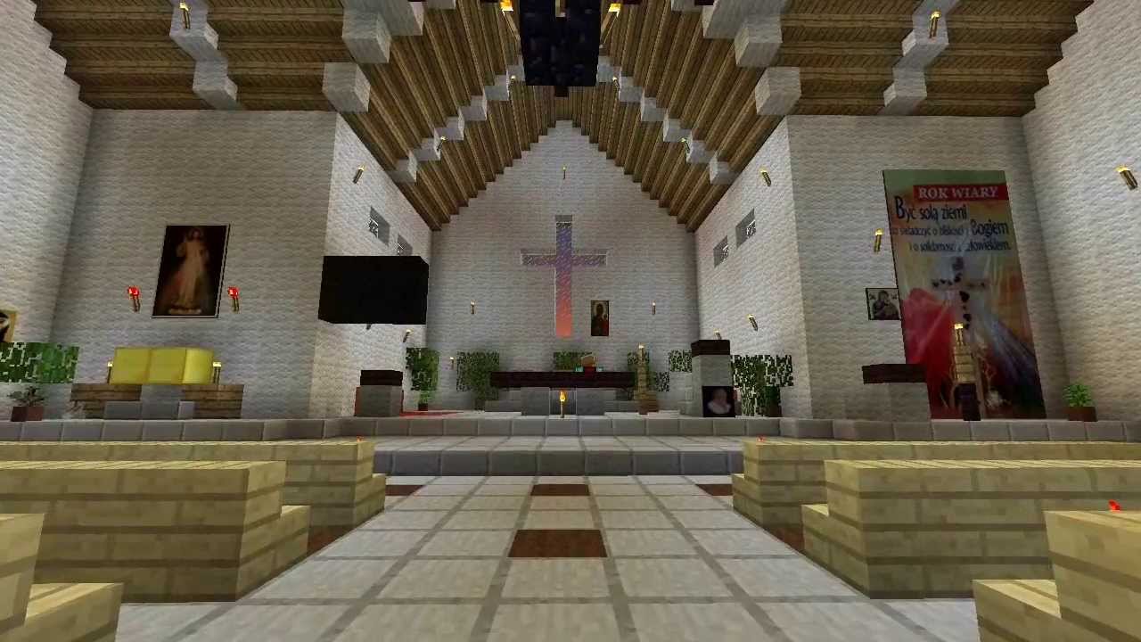 Minecraft - Kościół pw. Chrystusa Miłosiernego w Inowrocławiu (nowa wersja + download)