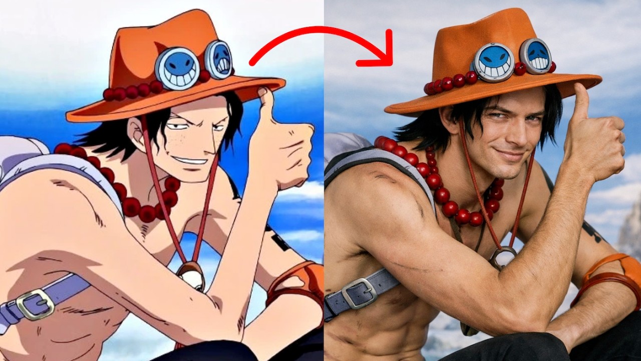 アニメワンピースを実写化　AI Live Action 『ONE PIECE』