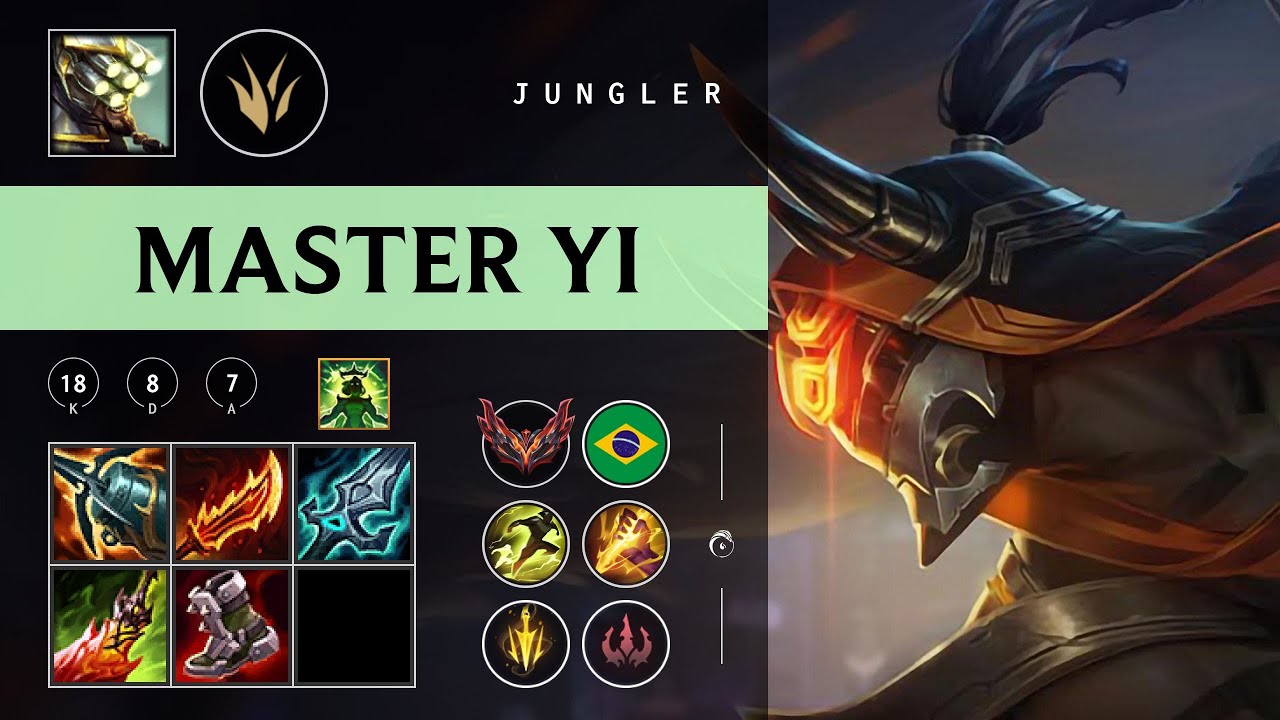 Master Yi Jungle vs Jayce - BR Grandmaster Patch 26.01