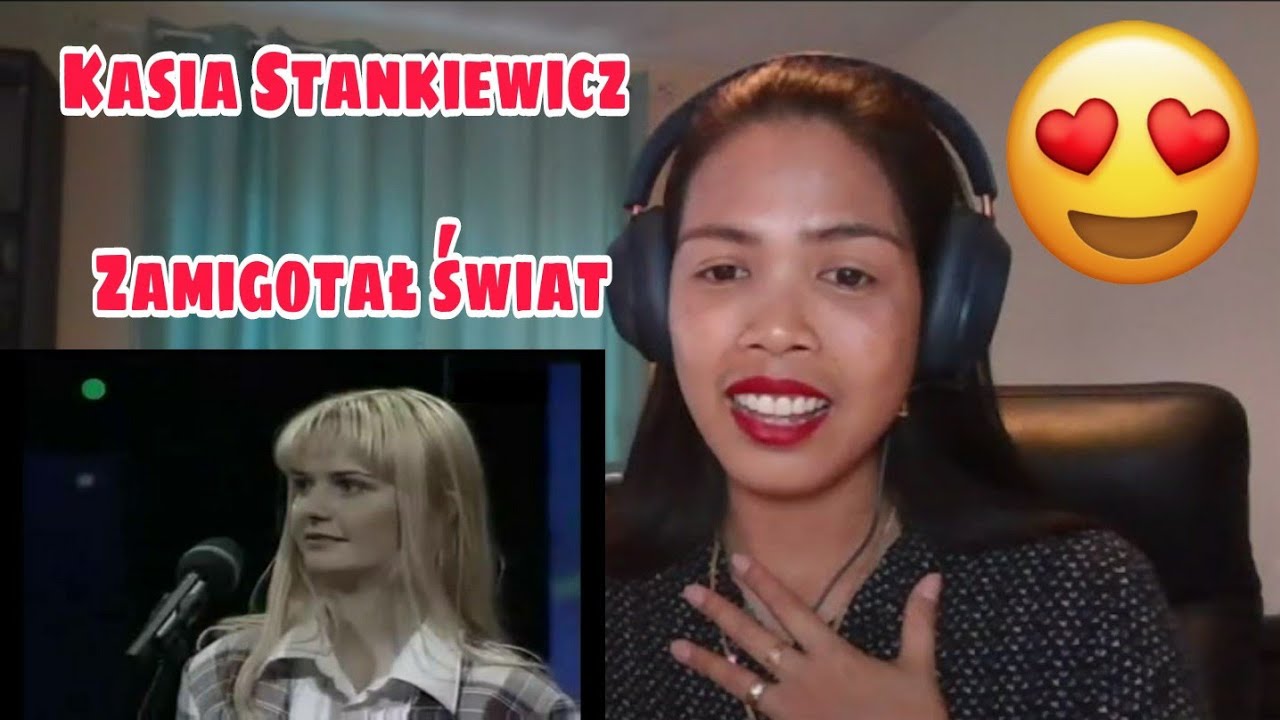 Its MyrnaG REACTS TO Kasia Stankiewicz - Zamigotał świat (Szansa na sukces 1995 )