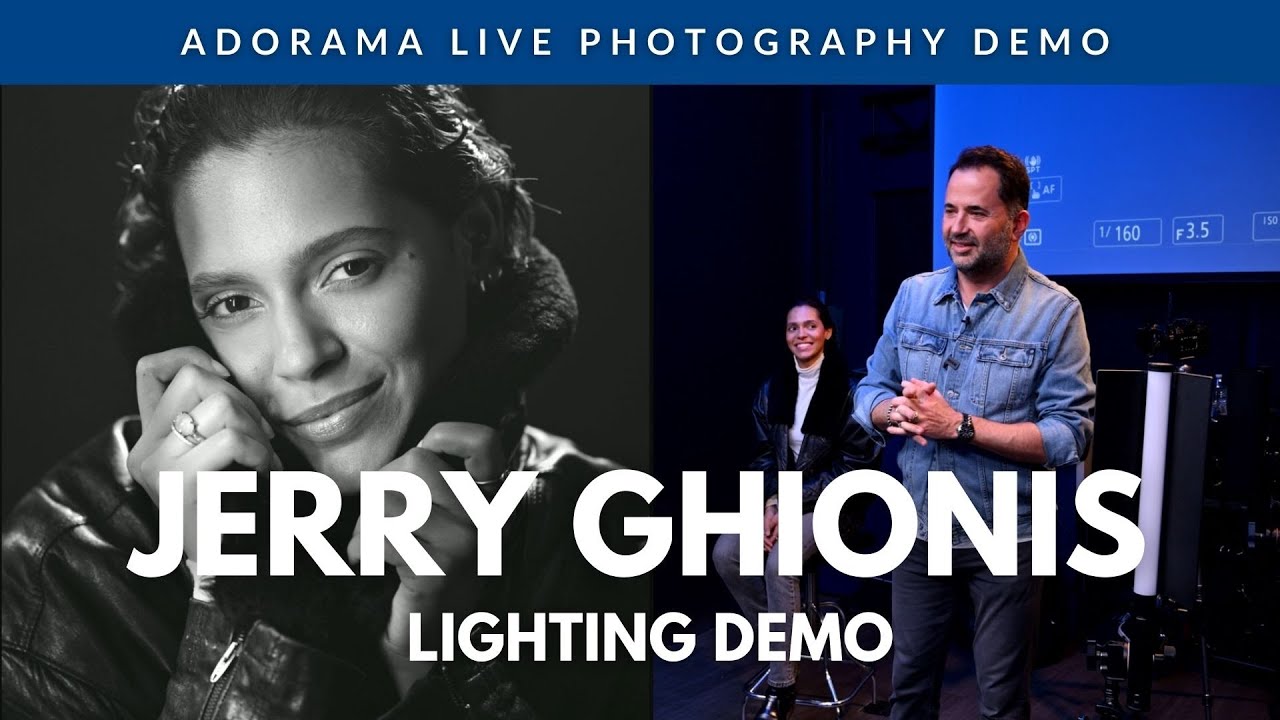 Luxurious Light: Live Photography Demo with Jerry Ghionis and Westcott | Adorama Event Space