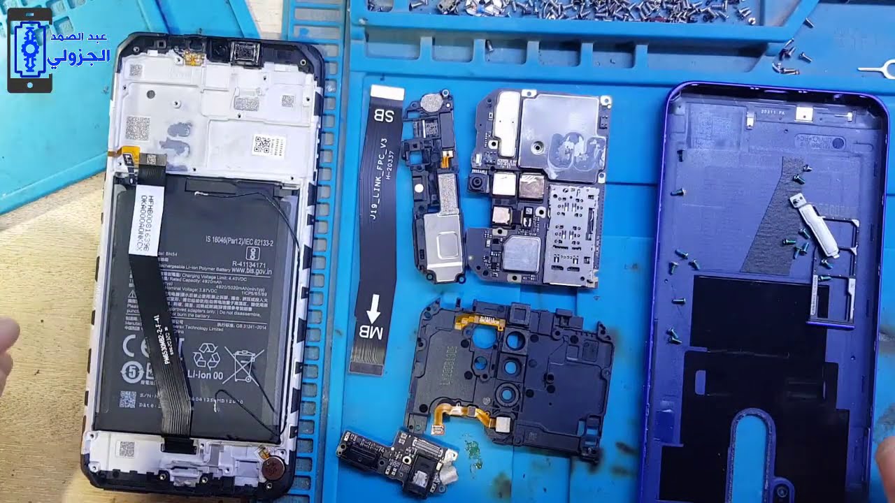 Xiaomi Redmi 9 M2004J19G Teardown M115f How to open