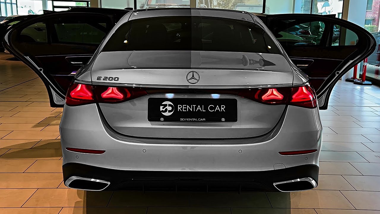 2024 Mercedes E-Class - Ультра-роскошный седан среднего размера!