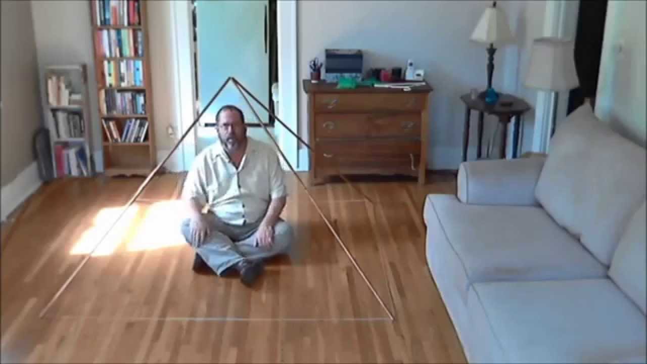 Copper Pyramid. Copper Meditation Pyramid for Self Healing