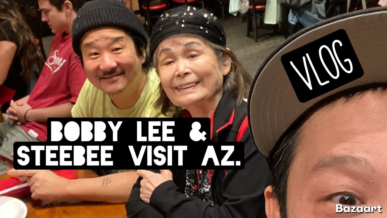 Bobby Lee and Steebee go to AZ.(VLOG)