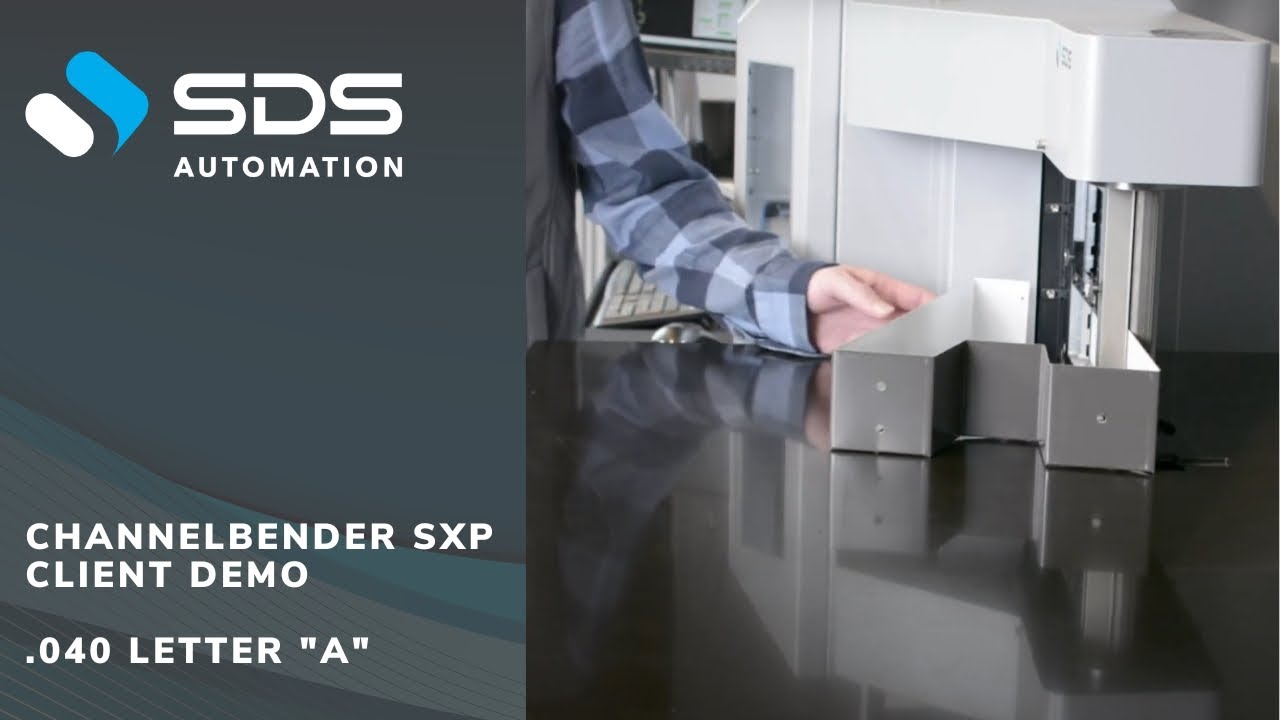 ChannelBender SXP - The world's best channel letter better - Client Demo - .040 Letter 