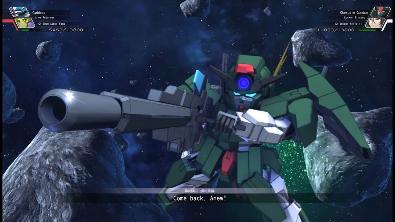 SD Gundam G Generation Cross Rays - Cherudim Gundam ~Battle Animations~