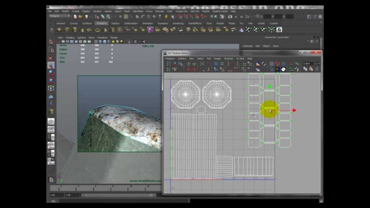 Game Prop Texturing and UVing Techniques