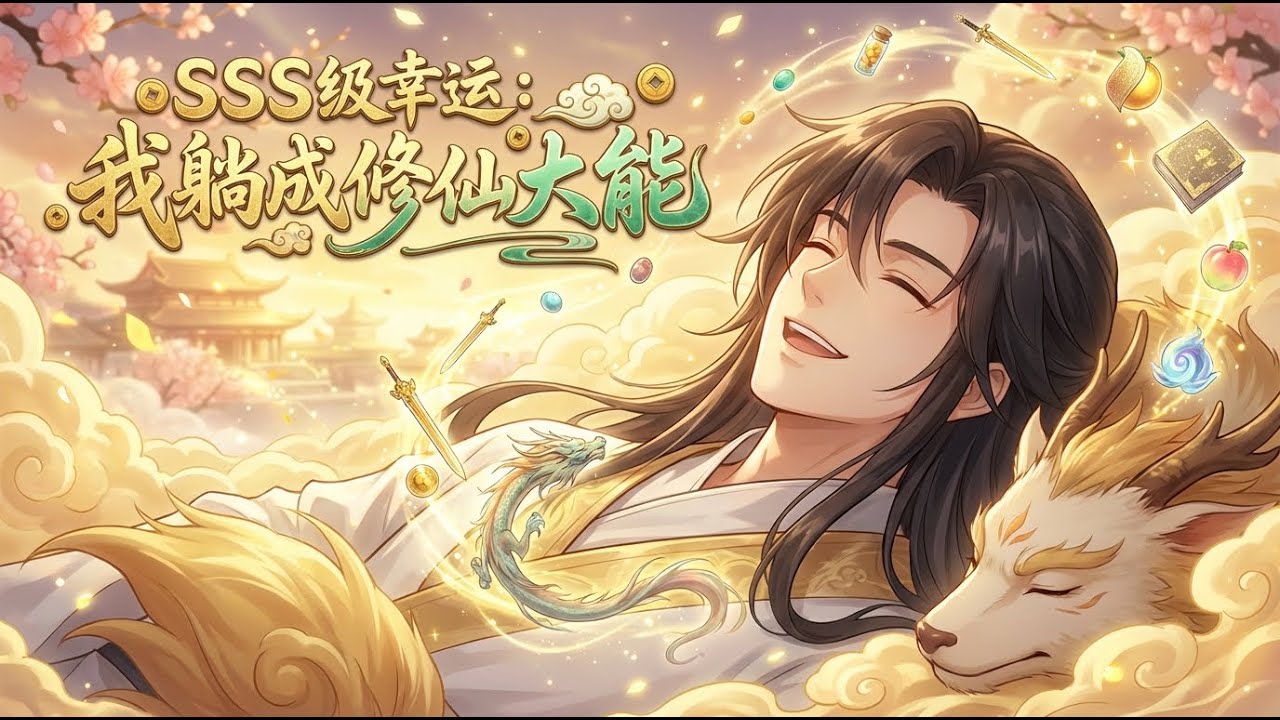 【完結】男主角穿越到修仙界，成為最受歡迎的吉祥物！只因只要和男主角一起歷練，就必然會遇到大機緣，從無例外！《SSS級幸運：我躺成修仙大能》