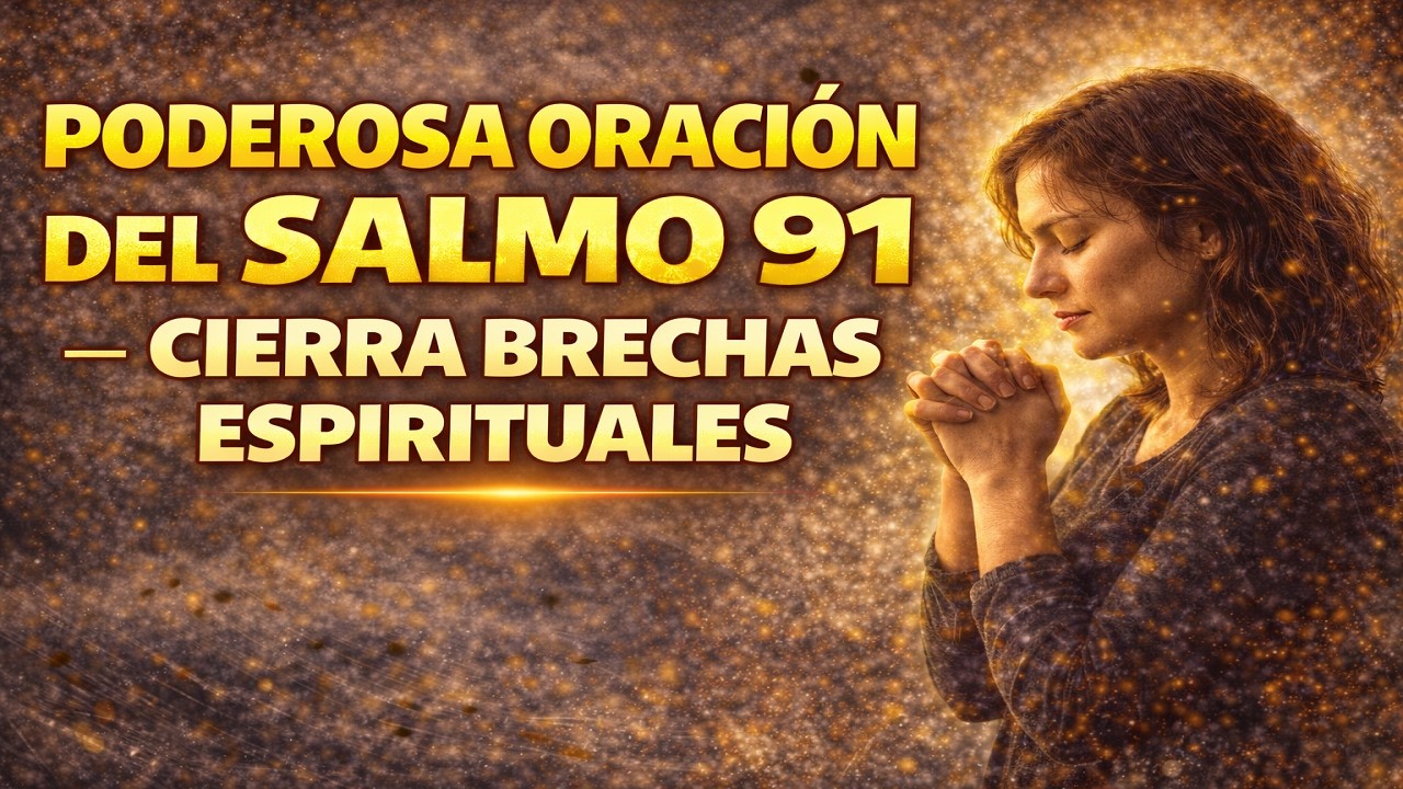 ✝️ PODEROSA ORACIÓN DEL SALMO 91 — CIERRA BRECHAS ESPIRITUALES