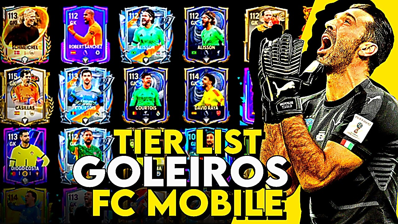 TOP 10 Goleiros do Fc Mobile - Tier List Goleiros Fc Mobile 26
