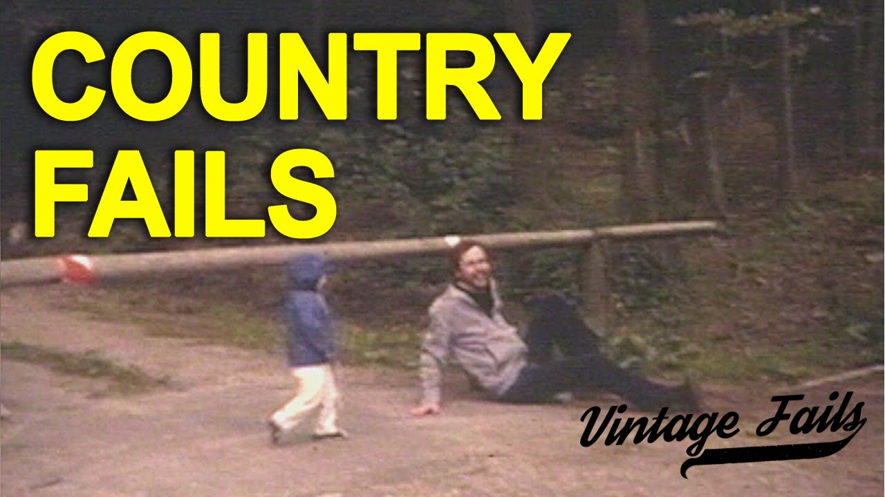 Vintage Fails Compilation #2 - Country Fails - Old but funny!
