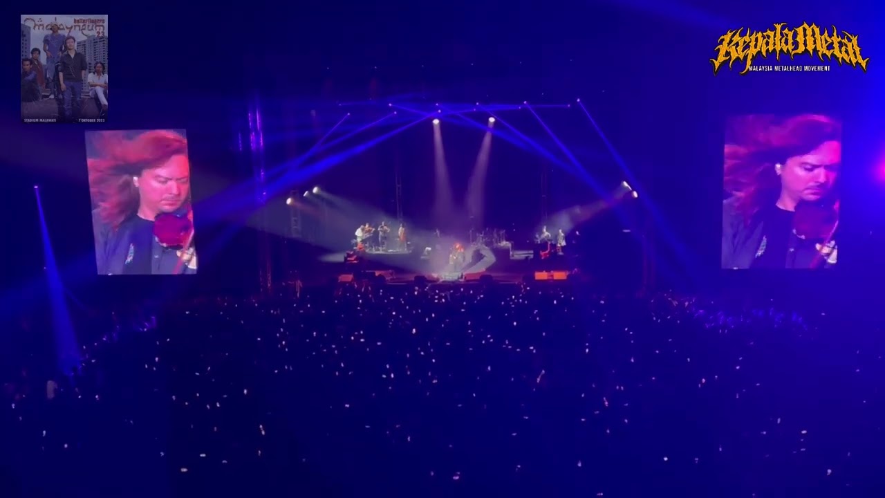ROYAL JELLY - BUTTERFINGERS Live at Malawati Stadium 