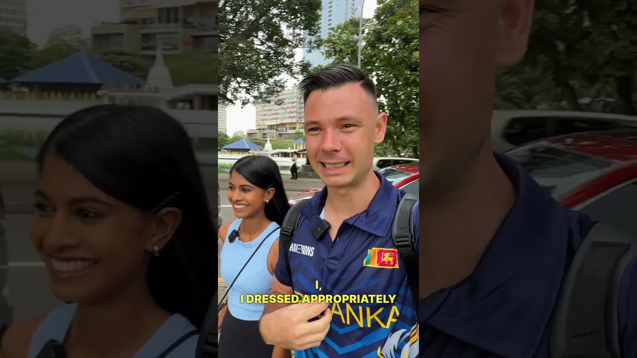Foreigner Buys A Sri Lanka Cricket Jersey #srilankatravel 🇱🇰