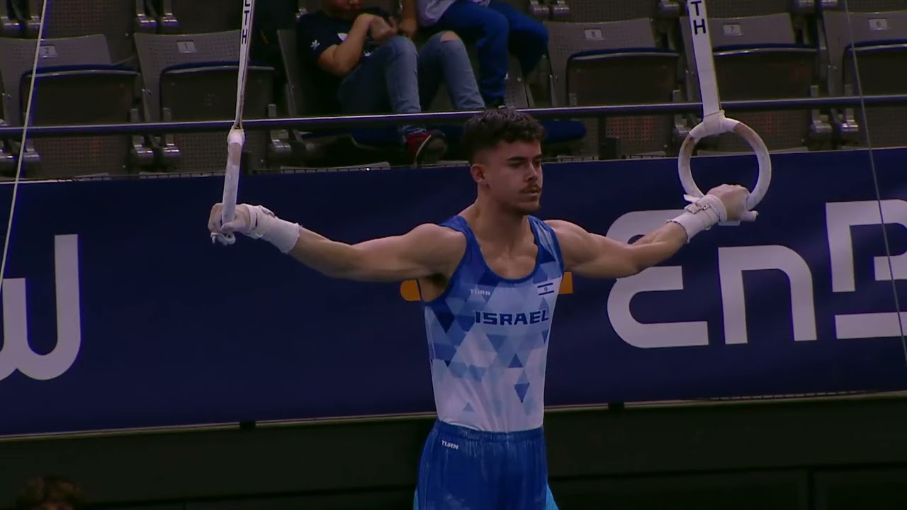 Uri Zeidel Israel Ringe - Gerätfinale EnBW DTB Pokal 2024 Stuttgart