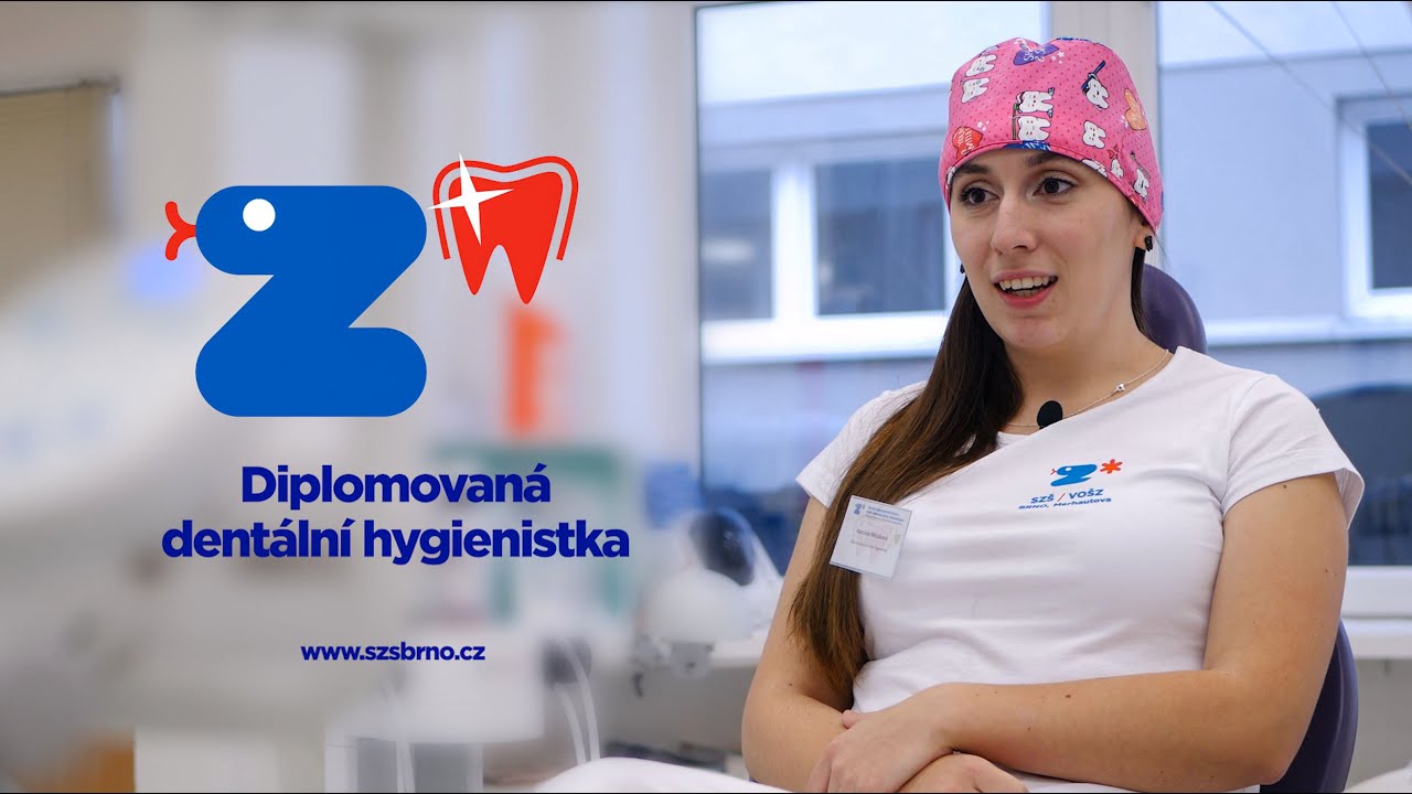 Diplomovaná dentální hygienistka   VOŠ Merhautova   promo video