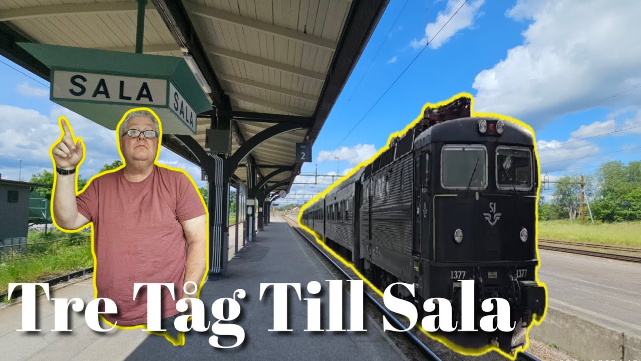 Tre Tåg Till Sala /Centimeter Dramatik På Tåget
