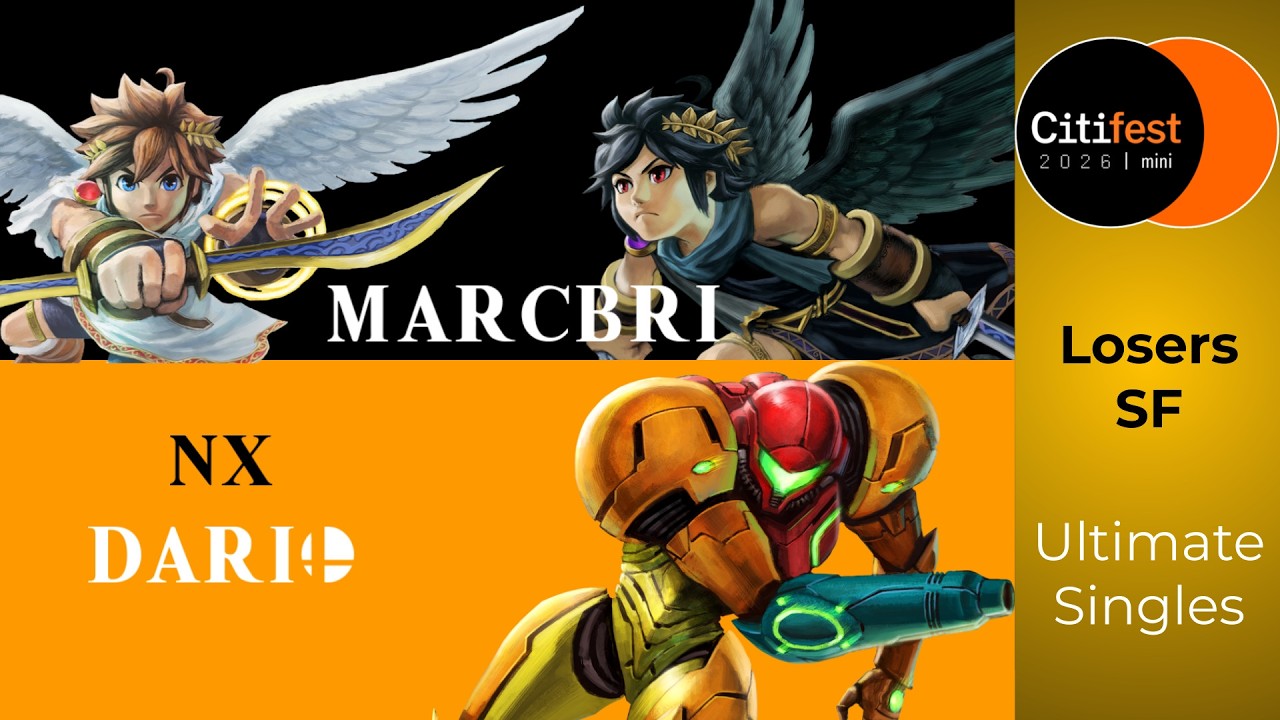 Marcbri (Samus) vs. NX | Darío (Samus) [Losers SF, Citifest Mini, Ultimate Singles]