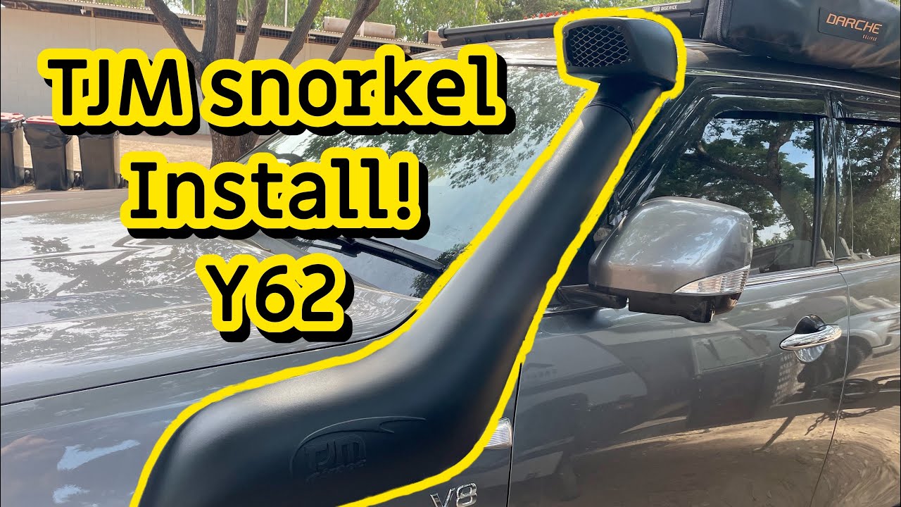 Full install of TJM snorkel on our S5 y62 patrol