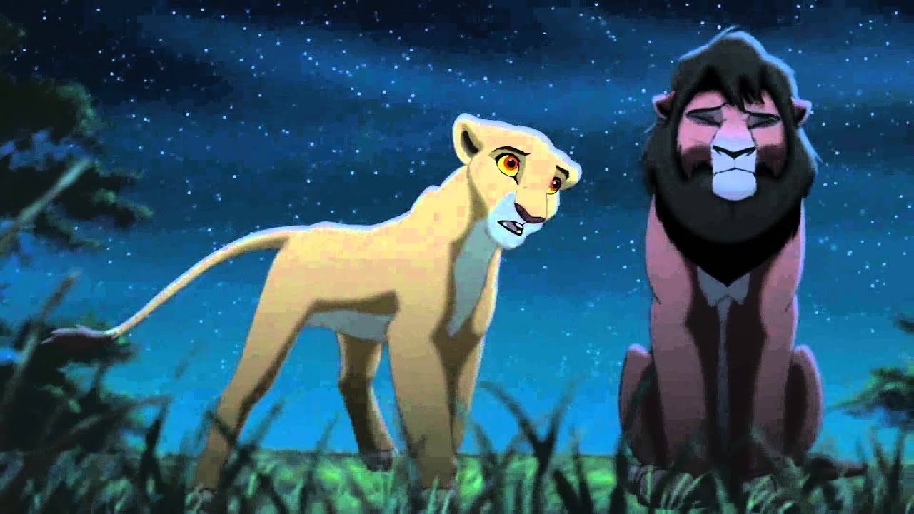The Lion King 2 - Kovu And Kiara Looking At The Stars (Finnish) [Full HD]