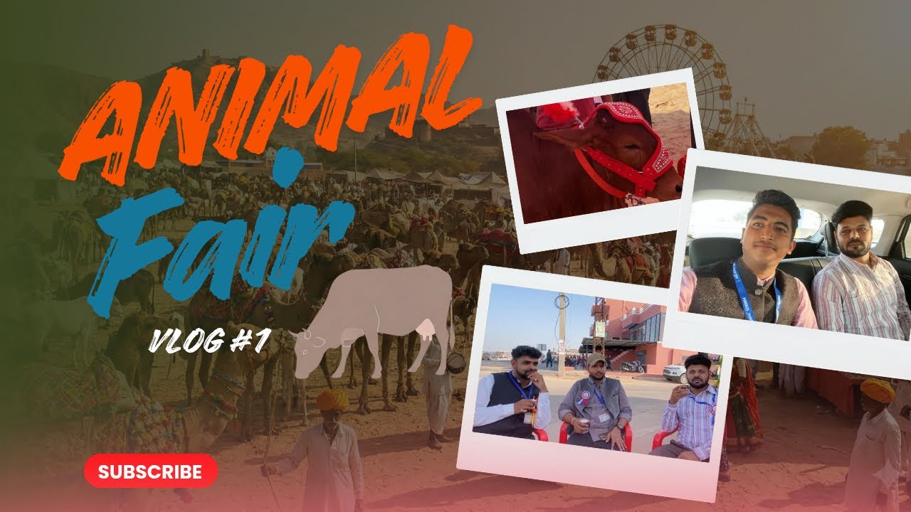 राजस्थान का सबसे बड़ा पशु मेला! 🐪 | लूणकरणसर पशु मेला 2026 | Vlog #1