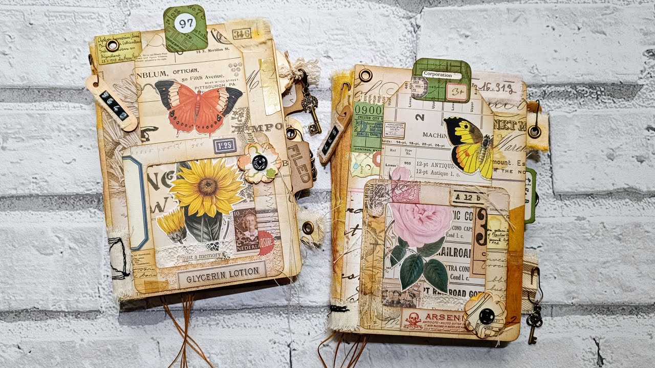 How To Make a Cute Journal From Just One Sheet of Paper!