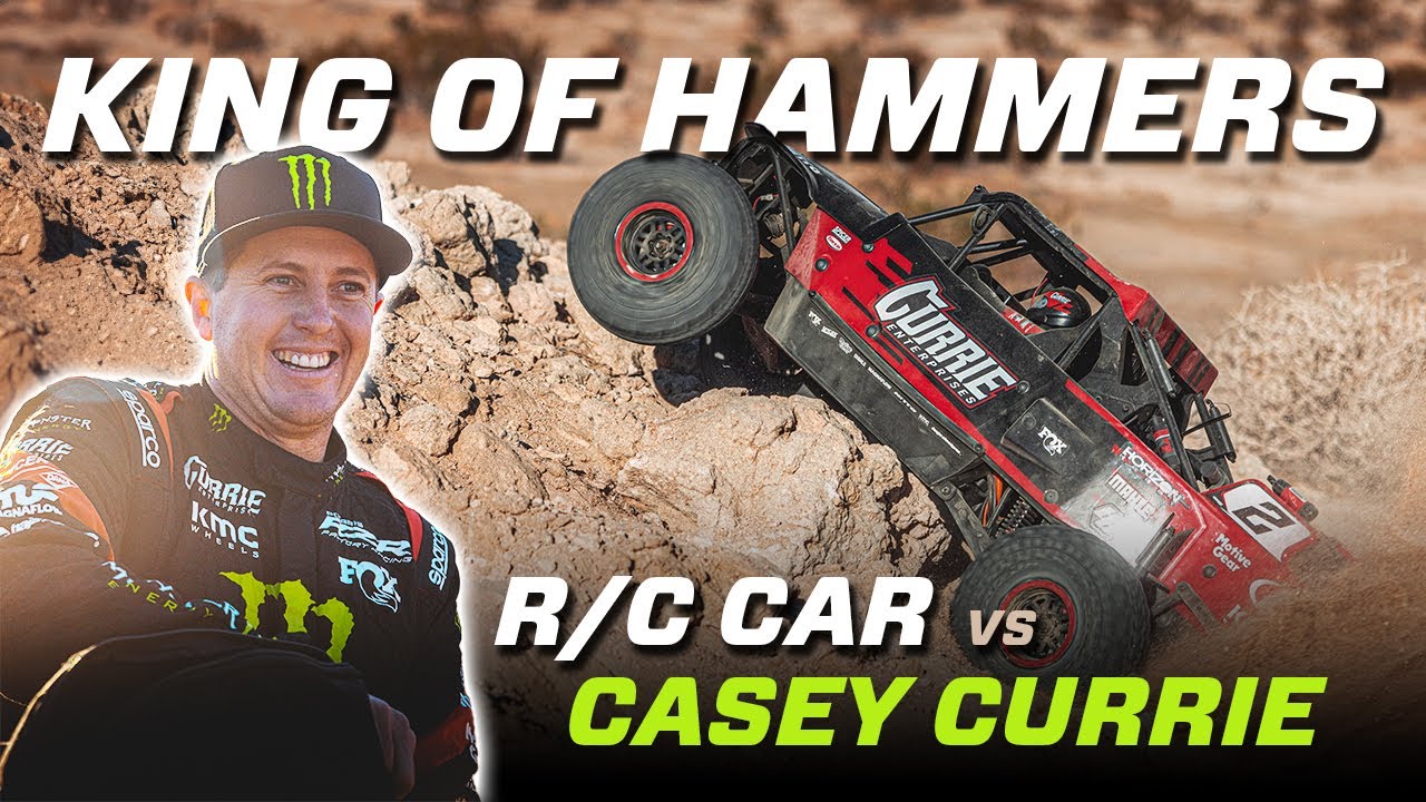 KING OF HAMMERS - RC CAR VS REAL U4 CAR - MAKING THE HAMMER REY VIDEO