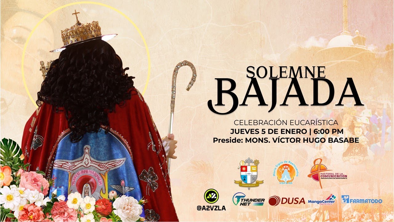 Bajada Solemne de la imagen de la Divina Pastora 2023
