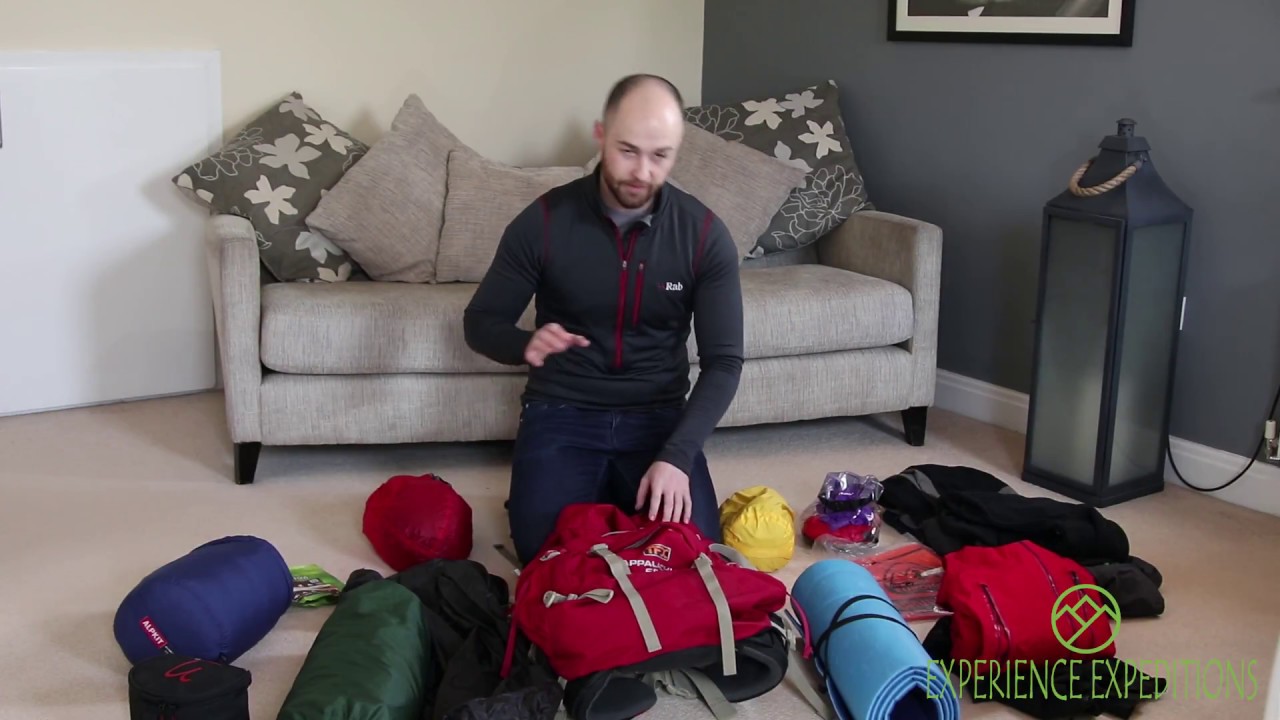 Packing for Bronze D of E