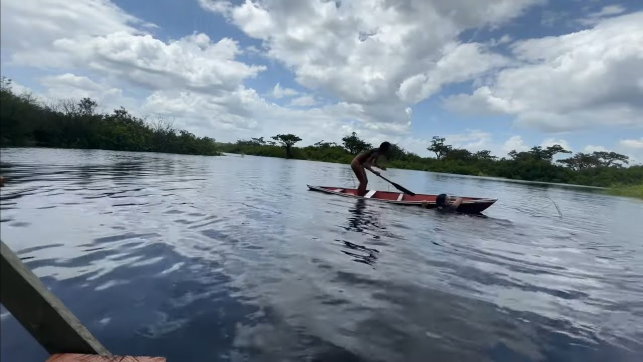 ВНУТРИ АМАЗОНЫ СЛИШКОМ ЖАРКО/МЫ ПРЫГАЕМ В ВОДУ/LAGO AMANÃ.