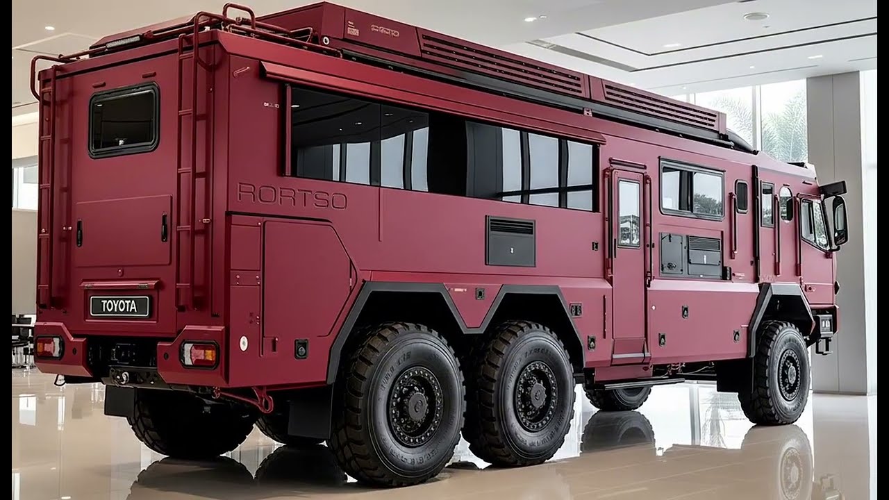 The Most Extreme Toyota Motorhome Ever? Nebula Titan 6×6 Explained
