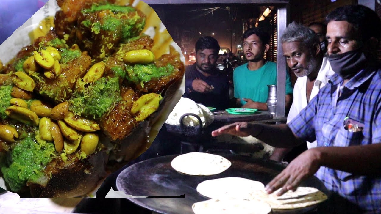 બેચરભાઈ પરોઠા શાક વાળા , ખાલી ૩ જ કલાક માટે મળશે || Parmar ni Dabeli | Street food Bhavnagar Gujarat