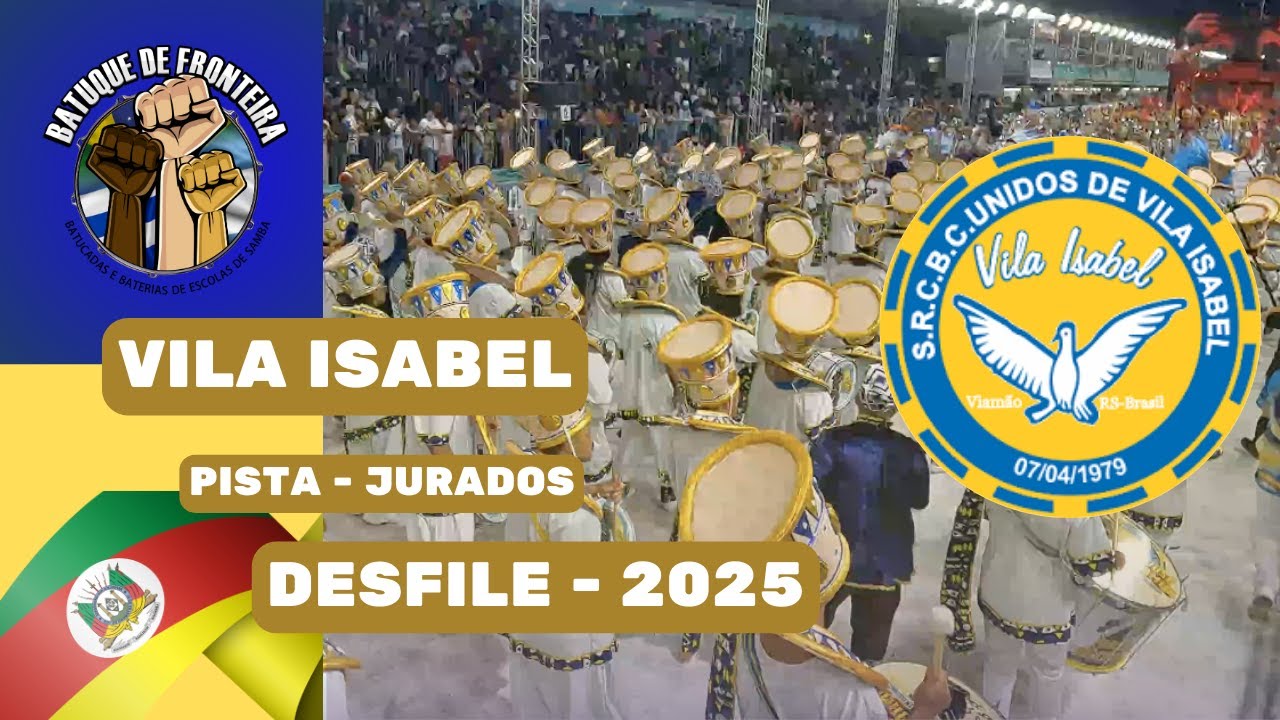 VILA ISABEL - PISTA - JURADO | carnaval de PORTO ALEGRE AO VIVO.