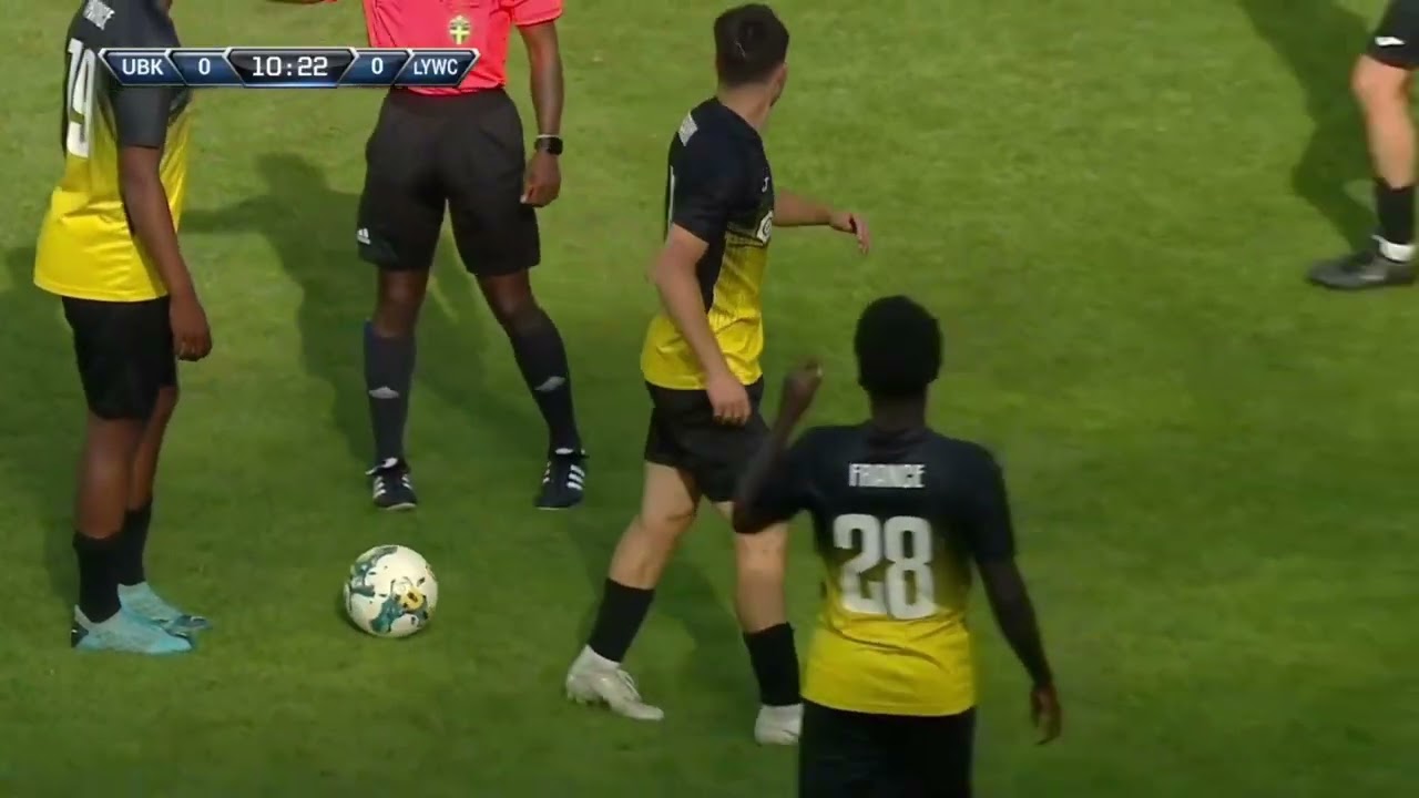 FINAL GOTHIA CUP  U18 2023 :  Utsiktens BK (SUEDE) - Grand ouest élite 47 (France).