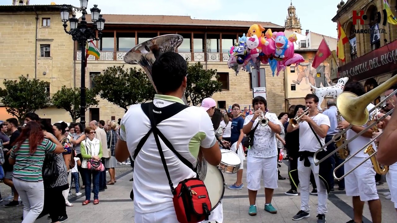 Inicio de las Fiestas en Haro en Honor a la Virgen de la Vega